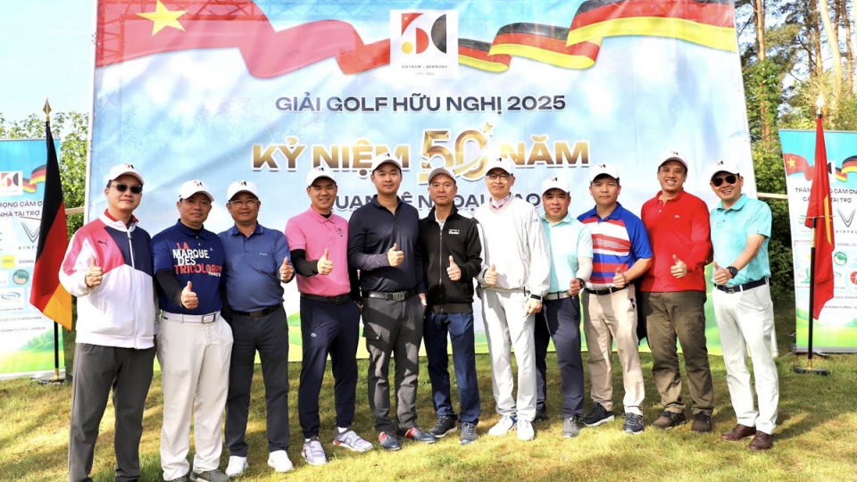 Friendship golf tournament marks 50 years of Vietnam – Germany diplomacy